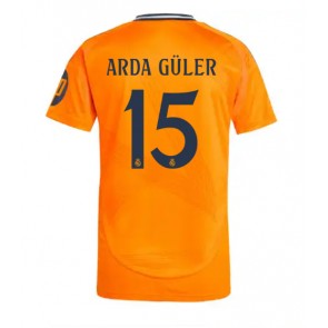 Real Madrid Arda Guler #15 Bortatröja 2024-25 Kortärmad